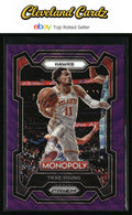2023-24 Panini Prizm Monopoly #4 Trae Young Purple