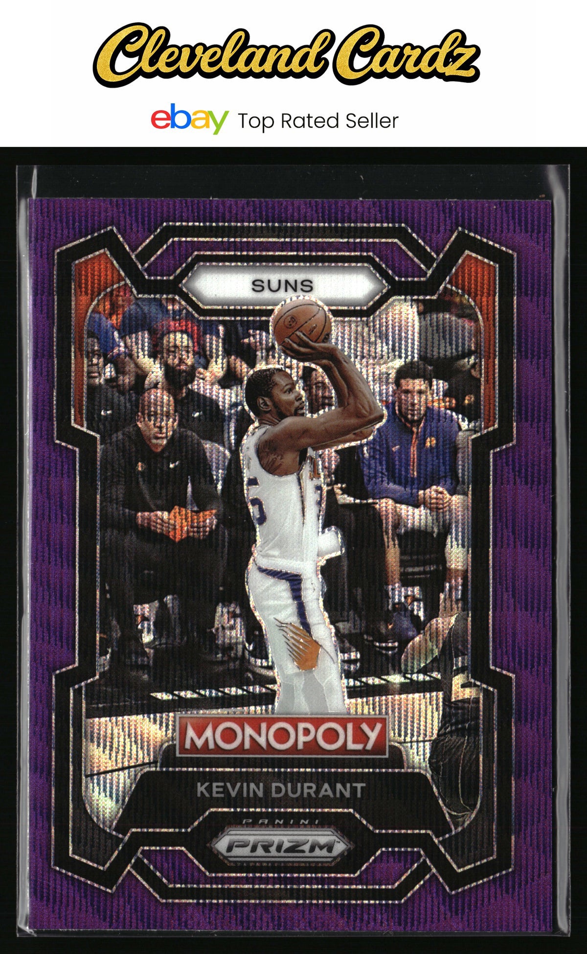 2023 Panini Prizm Draft Picks #70 Kevin Durant Purple Wave