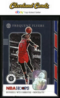 2019-20 Hoops Premium Stock #9 Russell Westbrook Frequent Flyers Holo