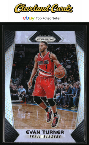 2017-18 Panini Prizm #148 Evan Turner Prizm Silver