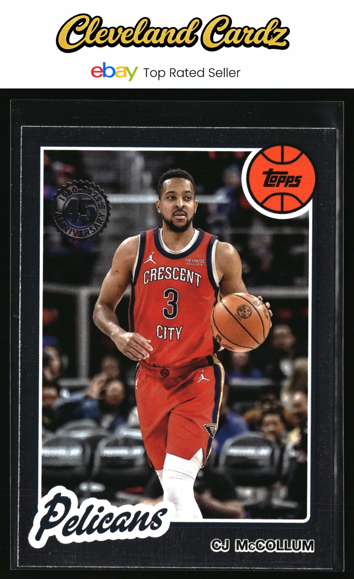 2025-26 Topps #80BK-40 CJ McCollum 1980-81 Topps Basketball