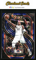2024-25 Panini Select #161 Khris Middleton Blue Cracked Ice Prizm