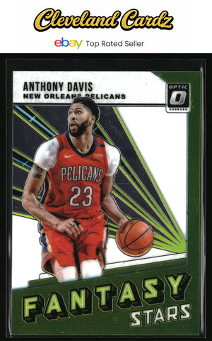 2018-19 Donruss Optic #1 Anthony Davis Fantasy Stars