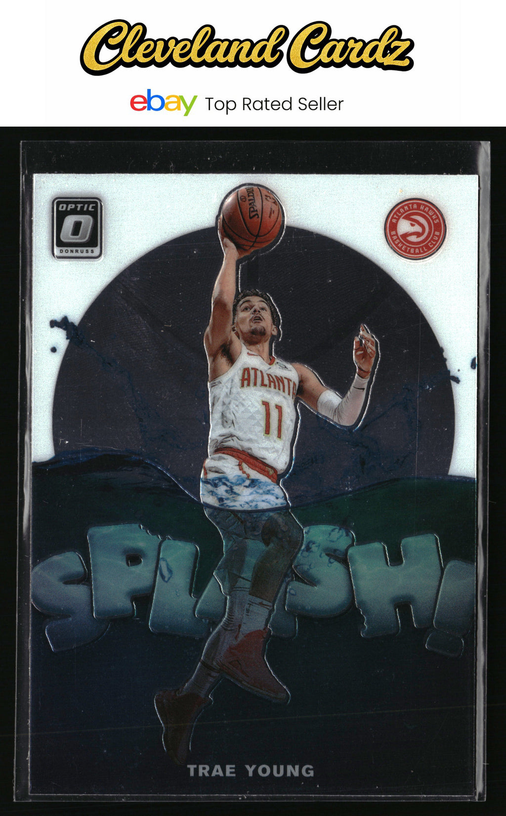 2019-20 Donruss Optic #2 Trae Young Splash!