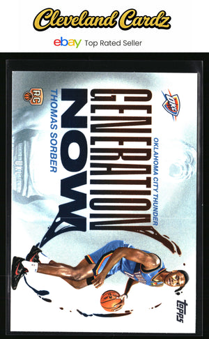 2025-26 Topps #GN-15 Thomas Sorber Generation Now