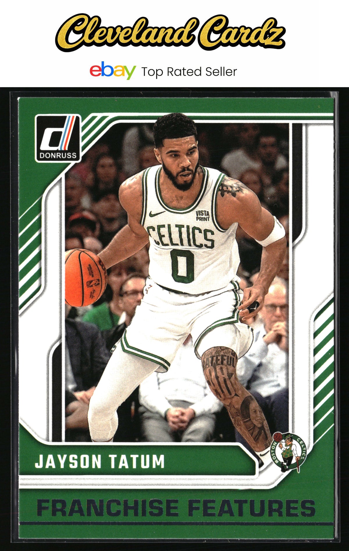 2024-25 Donruss #6 Jayson Tatum Franchise Features