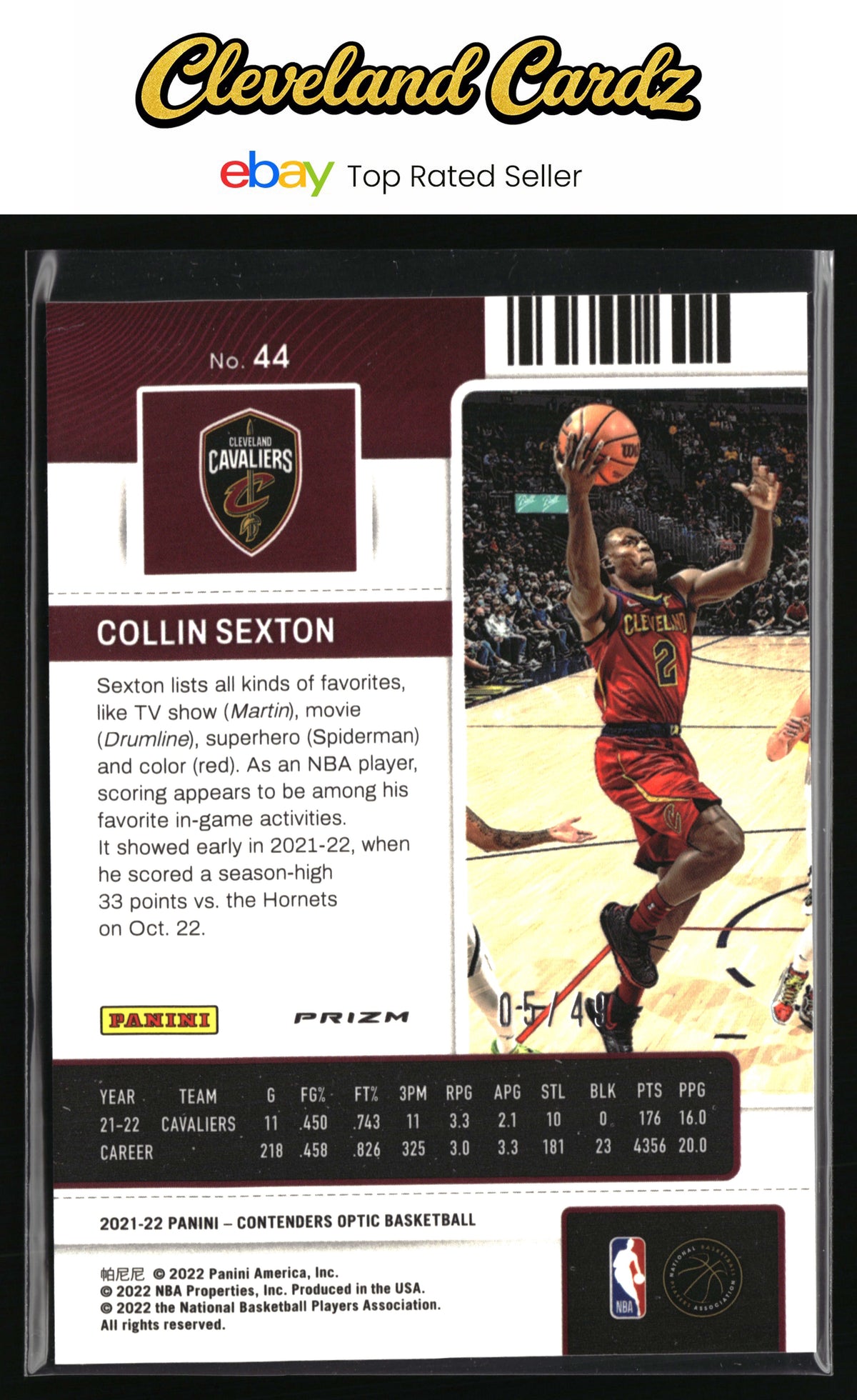 2021-22 Panini Contenders Optic #62 Tyler Herro Orange #/49