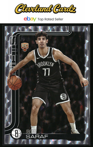 2025-26 Topps #226 Ben Saraf Crackleboard