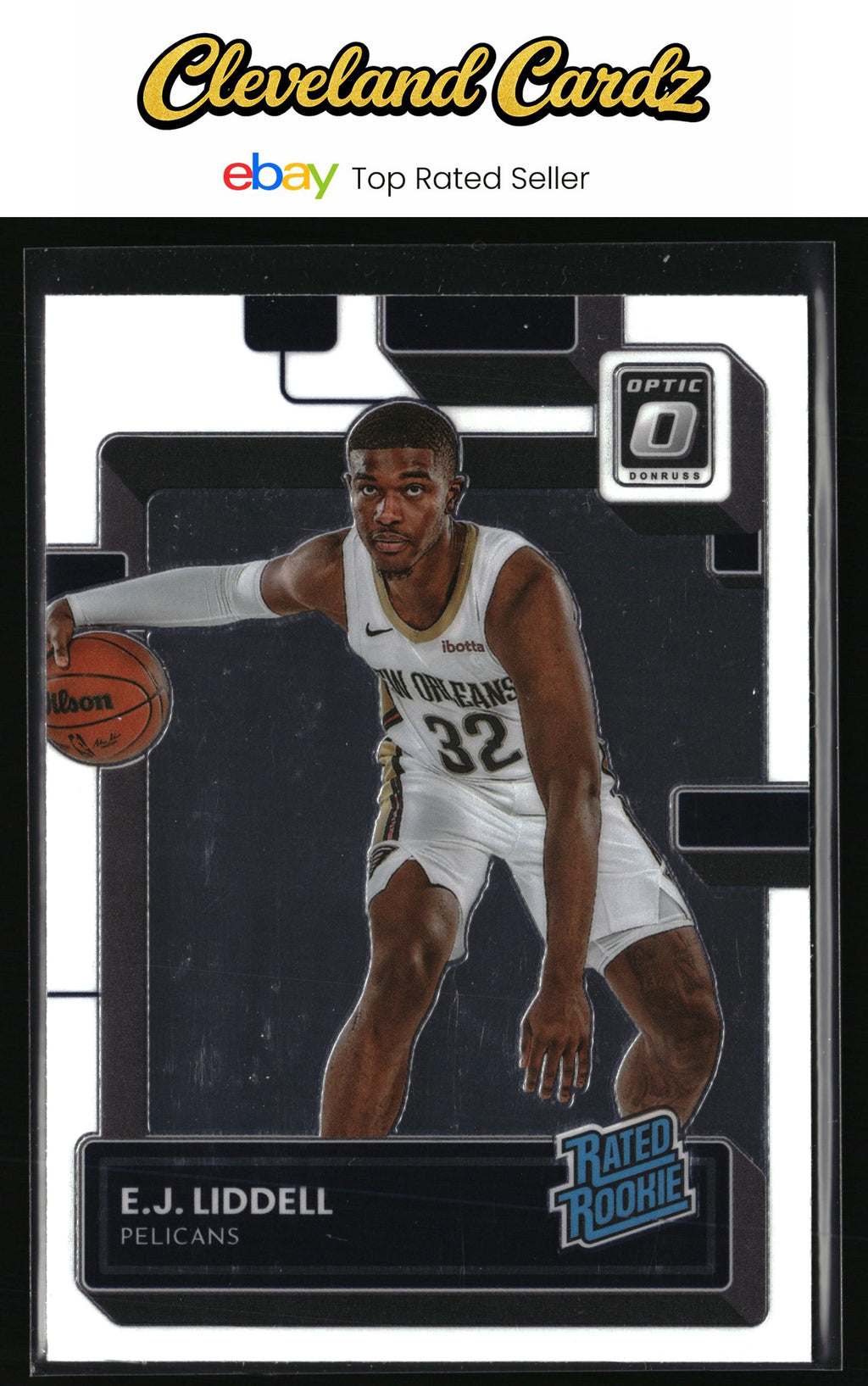 2022-23 Donruss Optic #207 E.J. Liddell