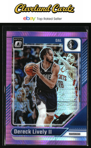 2024-25 Donruss Optic #44 Dereck Lively II Hyper Pink