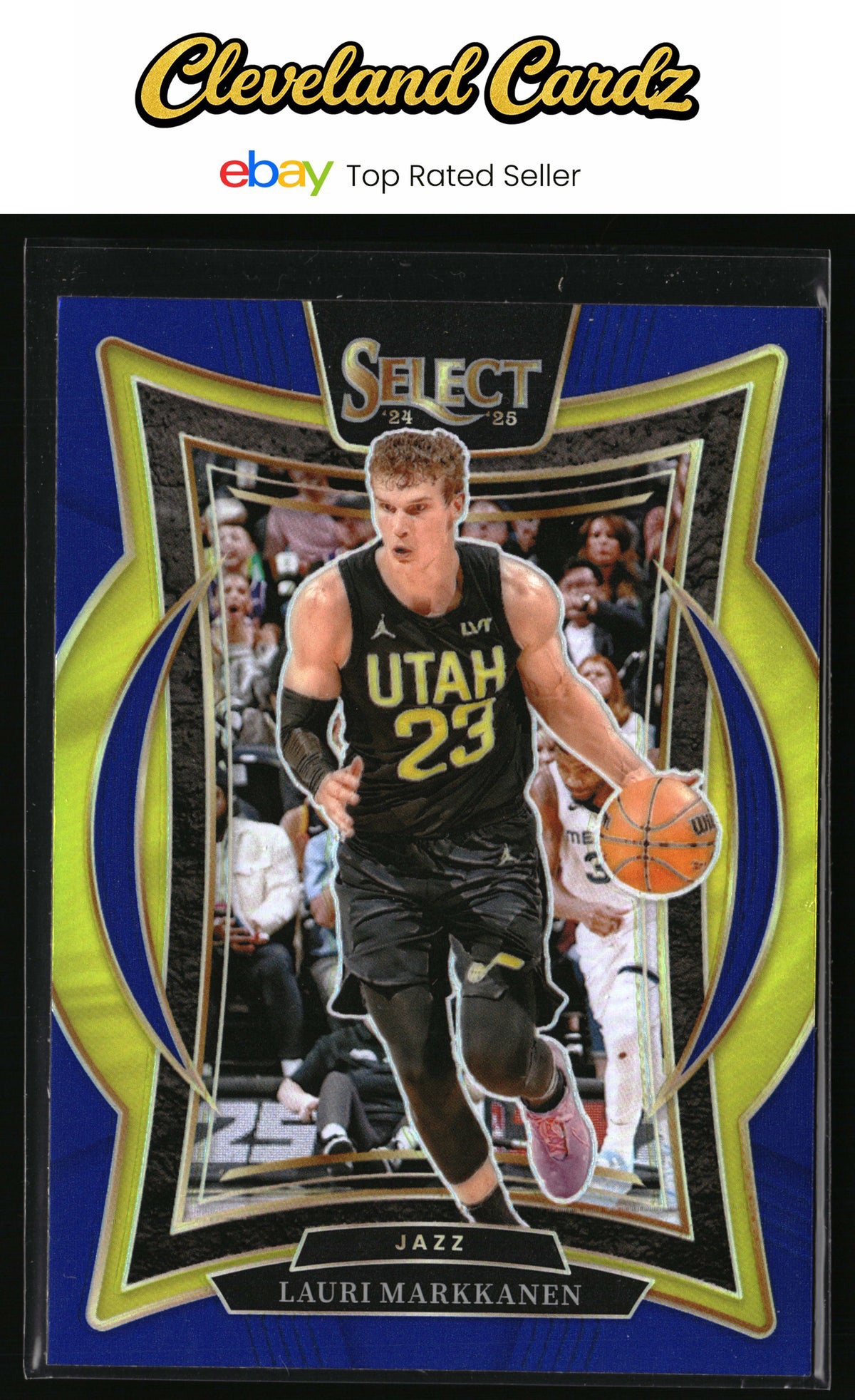 2024-25 Panini Select #62 Lauri Markkanen Blue Prizm