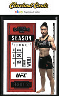 2021 Panini Chronicles UFC #10 Zhang Weili