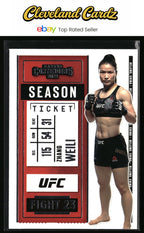 2021 Panini Chronicles UFC #10 Zhang Weili