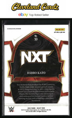 2023 Panini Select WWE #53 Dabba-Kato Silver Prizm