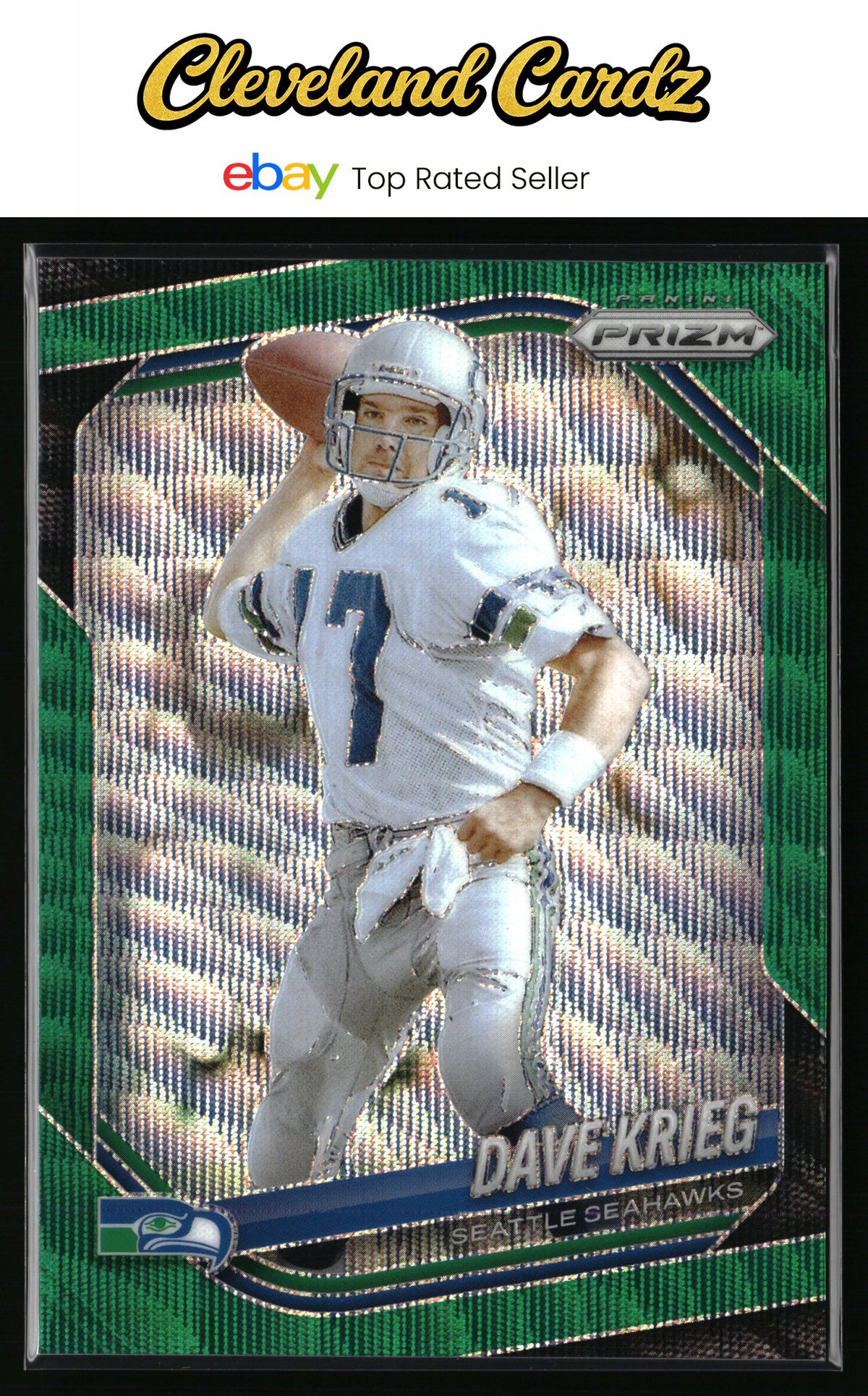 2025 Panini Prizm #88 Dave Krieg Green Wave