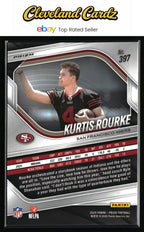 2025 Panini Prizm #397 Kurtis Rourke Silver