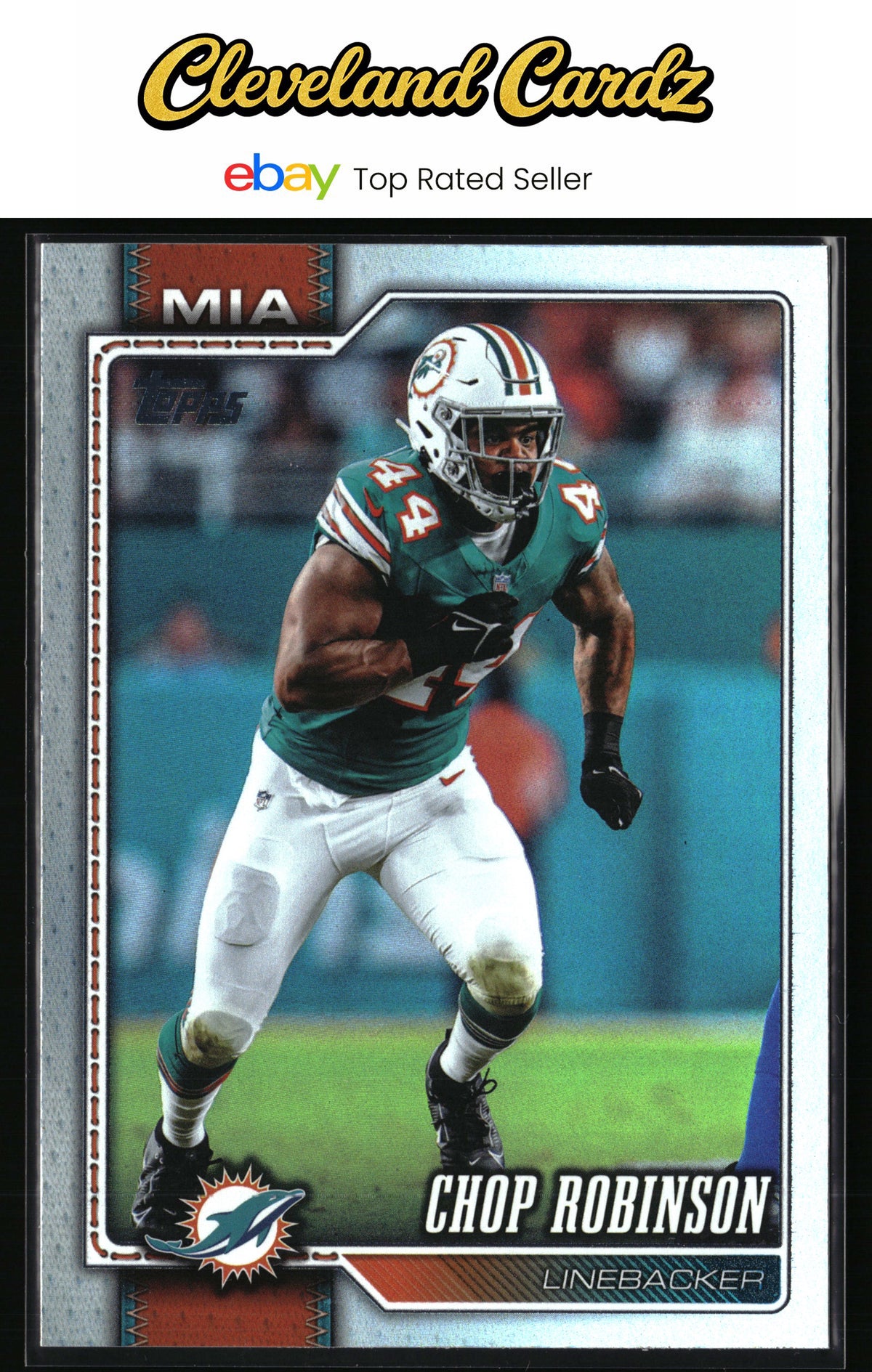 2026 Topps Flagship #128 Chop Robinson Rainbow Foil