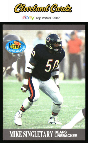 1991 Ultra #6 Mike Singletary Ultra Performances