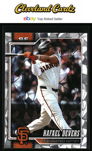 2026 Topps #219 Rafael Devers Diamante Foil