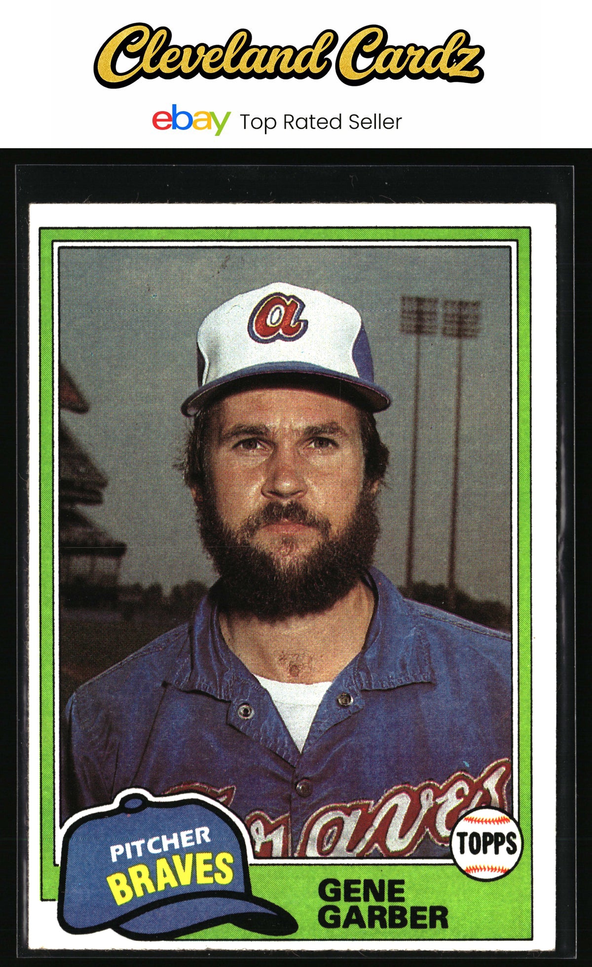 1981 Topps #307 Gene Garber