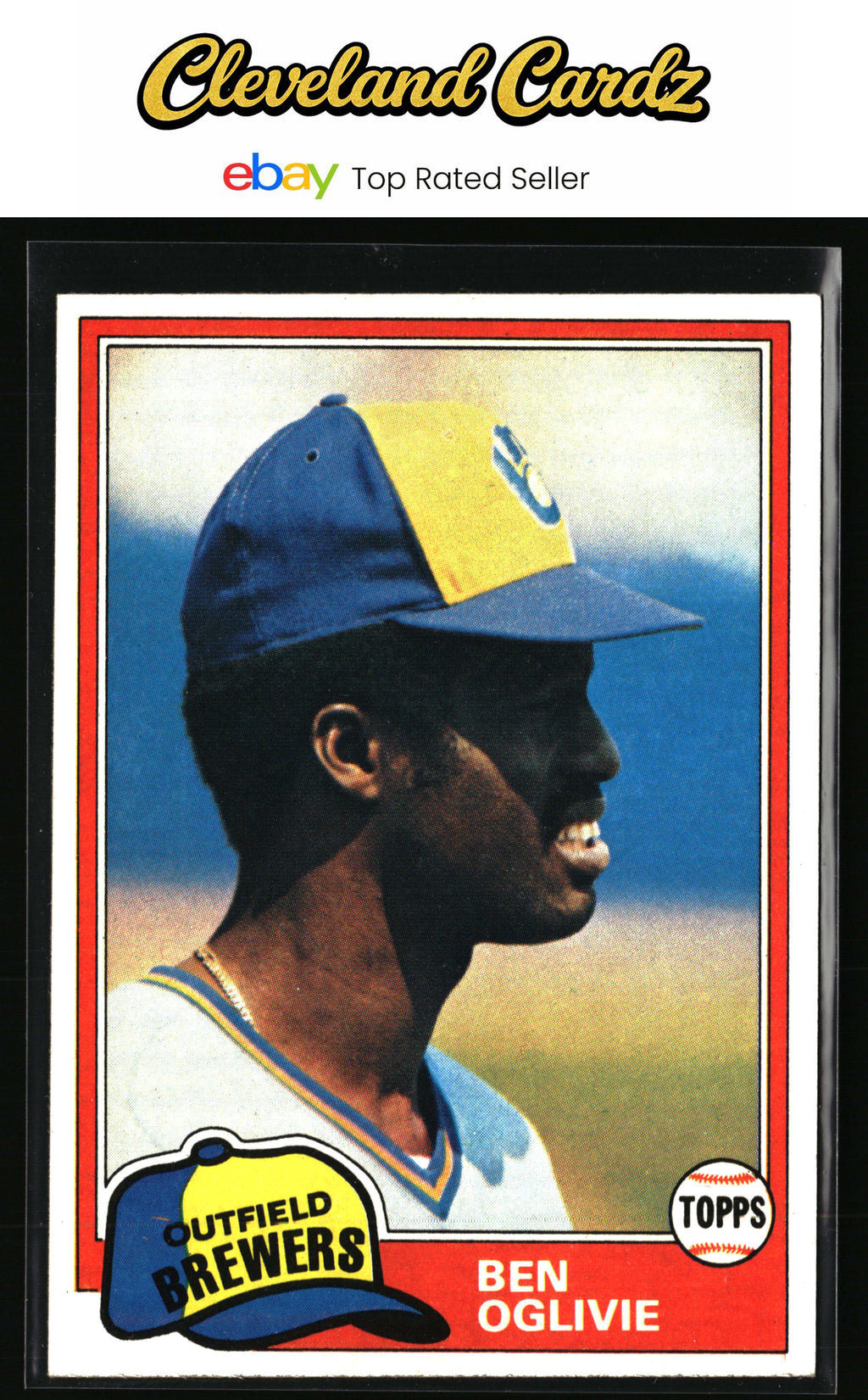 1981 Topps #415 Ben Oglivie