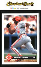 1993 Donruss #402 Reggie Sanders