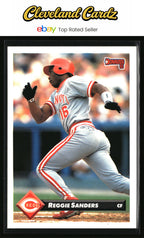 1993 Donruss #402 Reggie Sanders