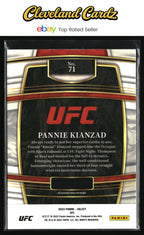 2022 Panini Select UFC #71 Pannie Kianzad Blue