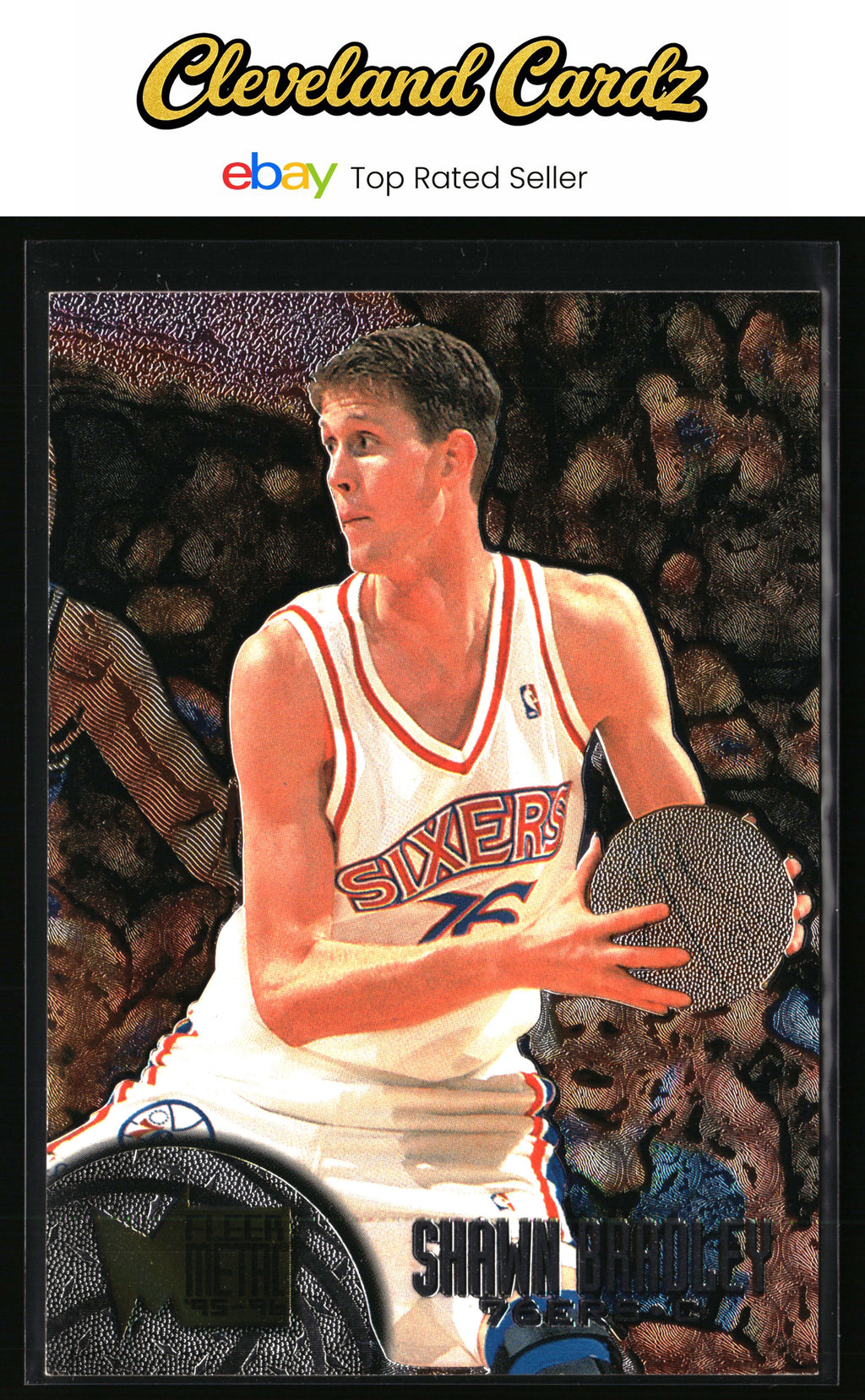 1995-96 Metal #81 Shawn Bradley