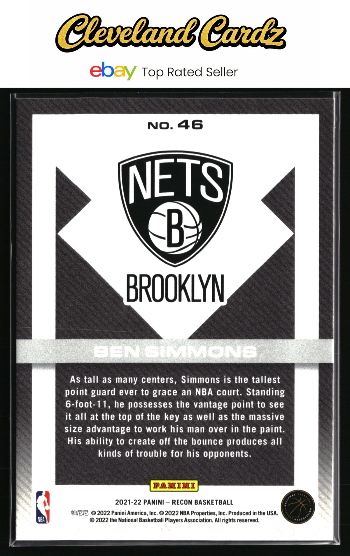 2021-22 Panini Recon #46 Ben Simmons