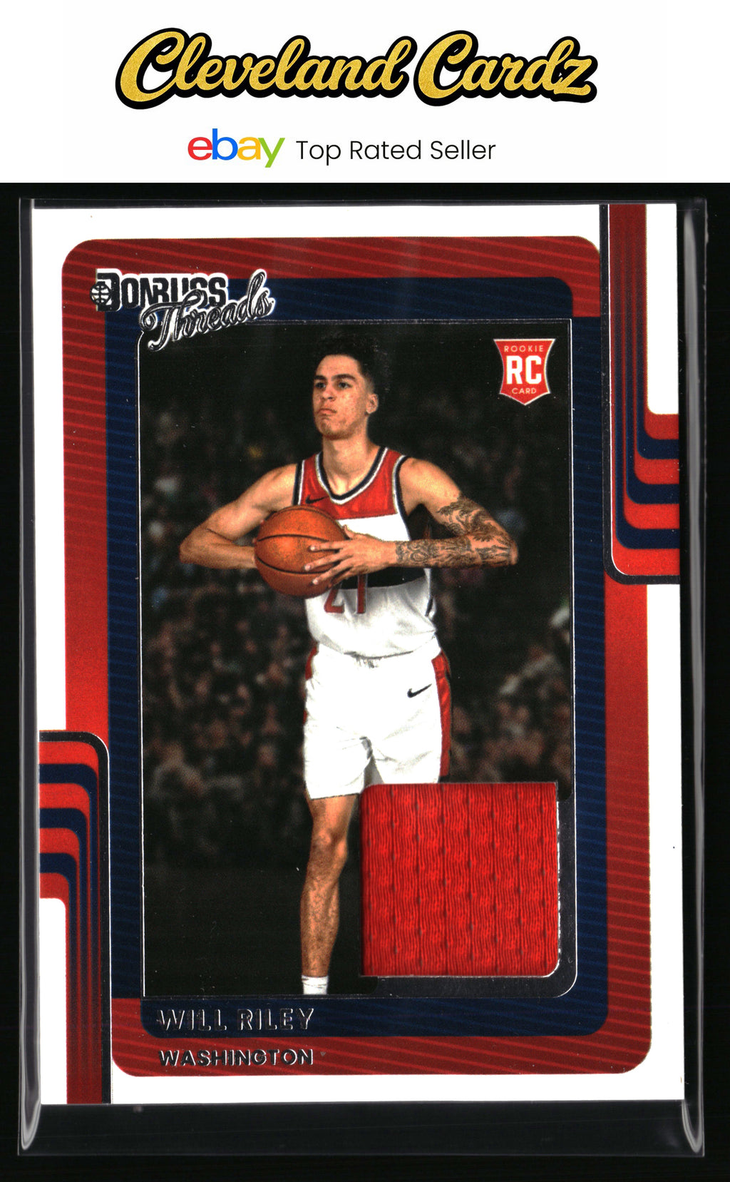 2025-26 Donruss #DT-WRW Will Riley Donruss Threads