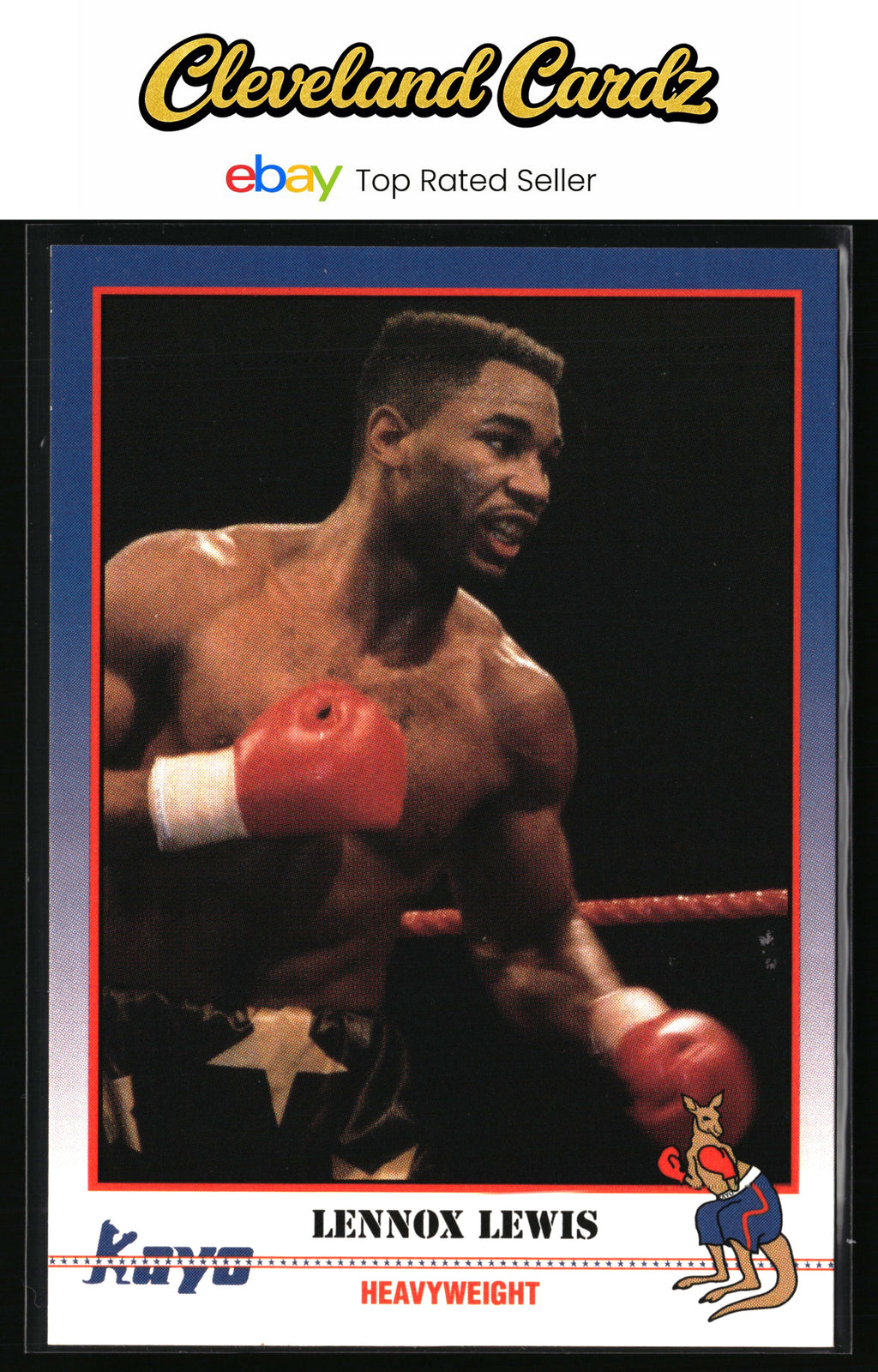 1991 Kayo #068 Lennox Lewis