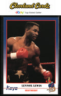 1991 Kayo #068 Lennox Lewis