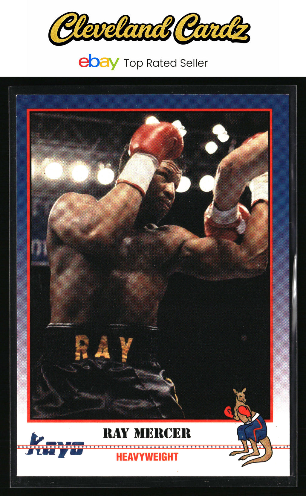 1991 Kayo #117 Ray Mercer