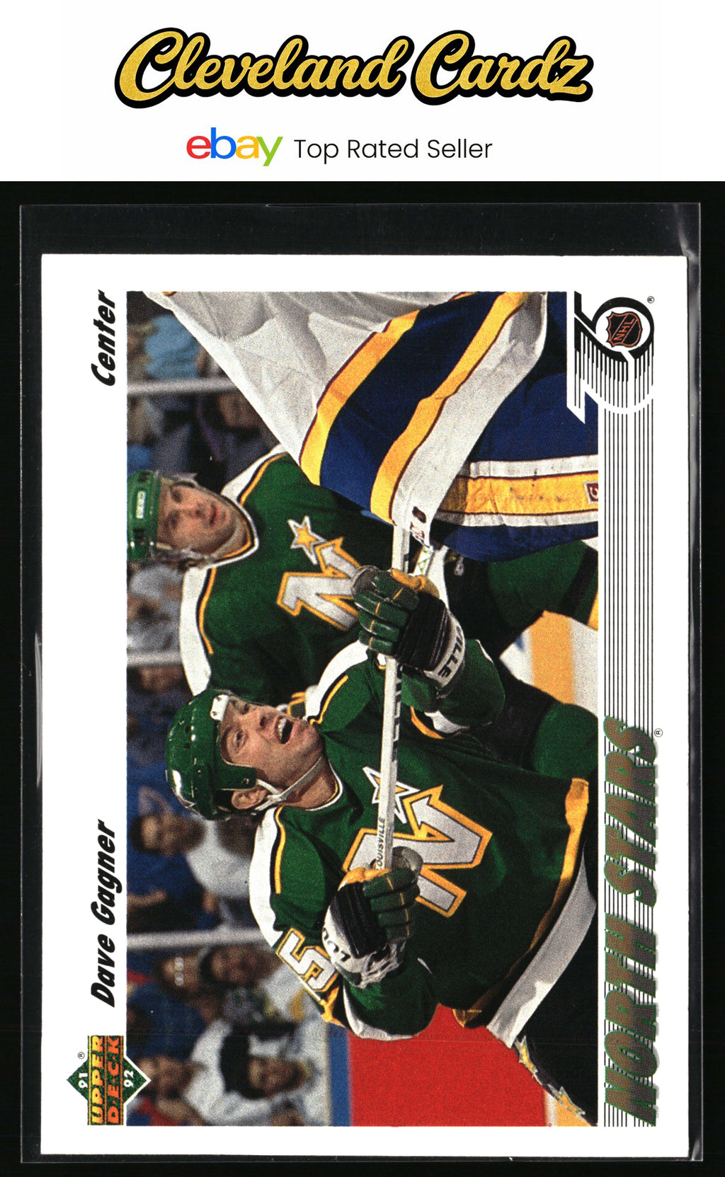 1991-92 Upper Deck #180 Dave Gagner