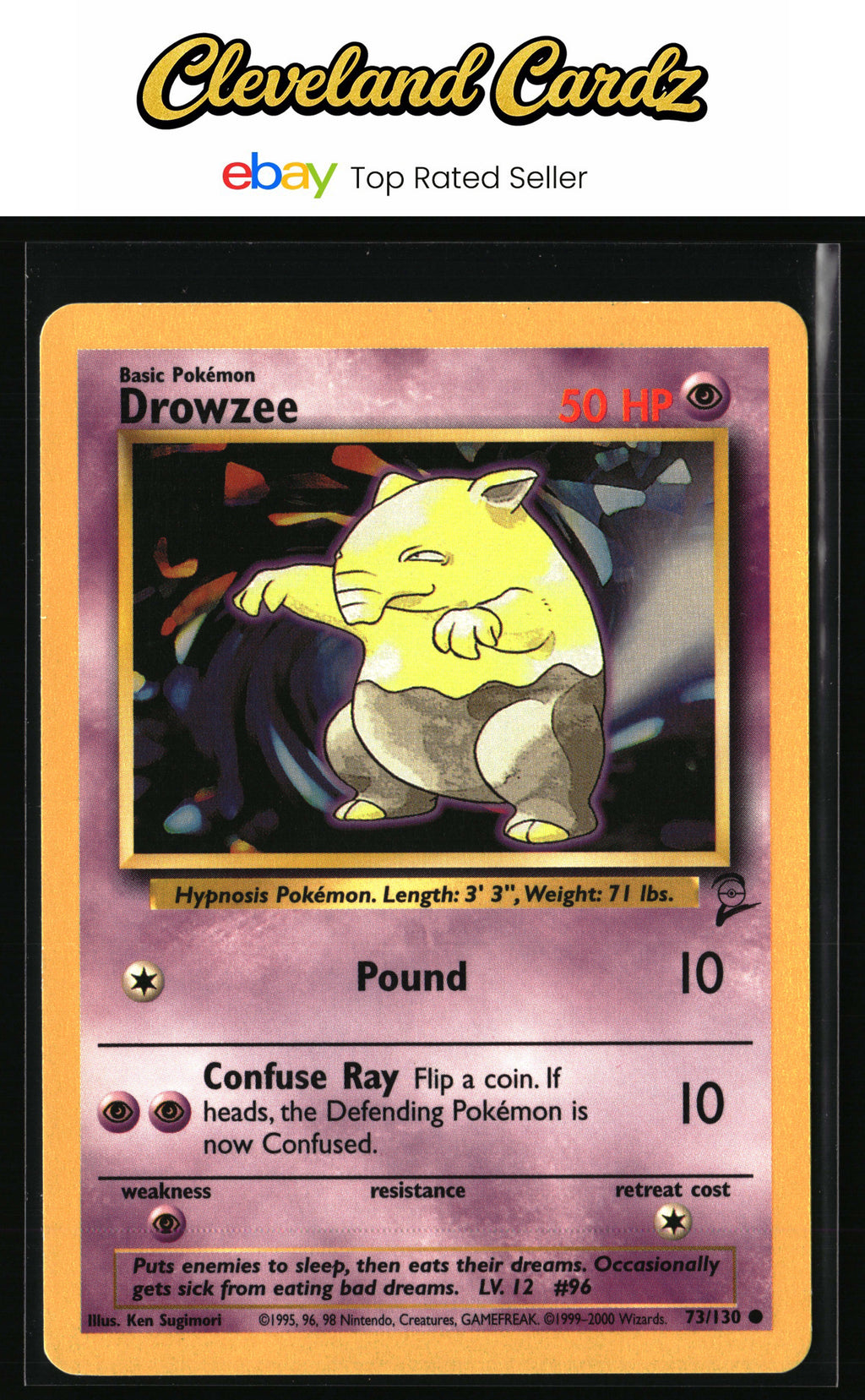 Base Set 2 #073/130 Drowzee