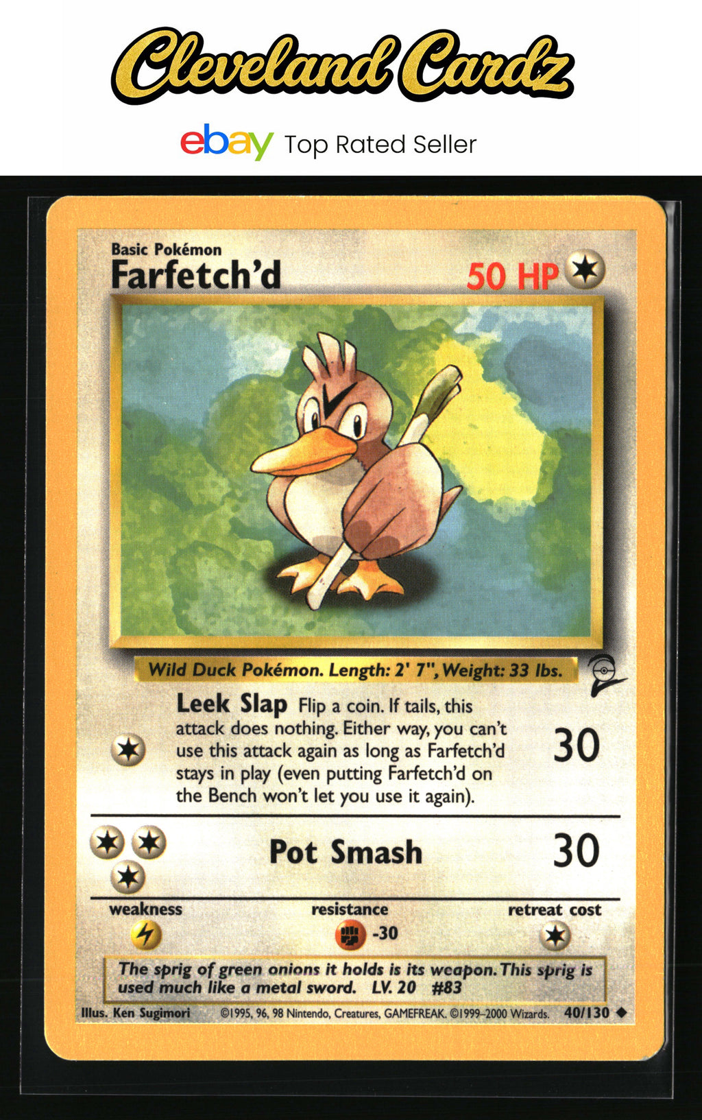 Base Set 2 #040/130 Farfetch'd