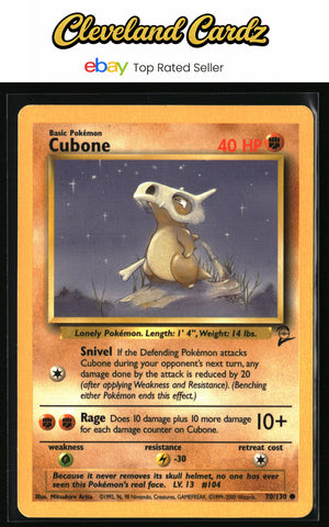 Base Set 2 #070/130 Cubone