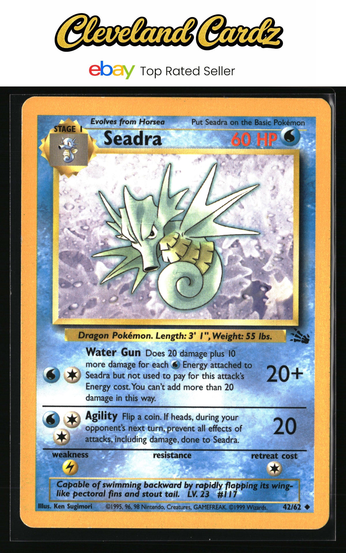 Fossil #42/62 Seadra