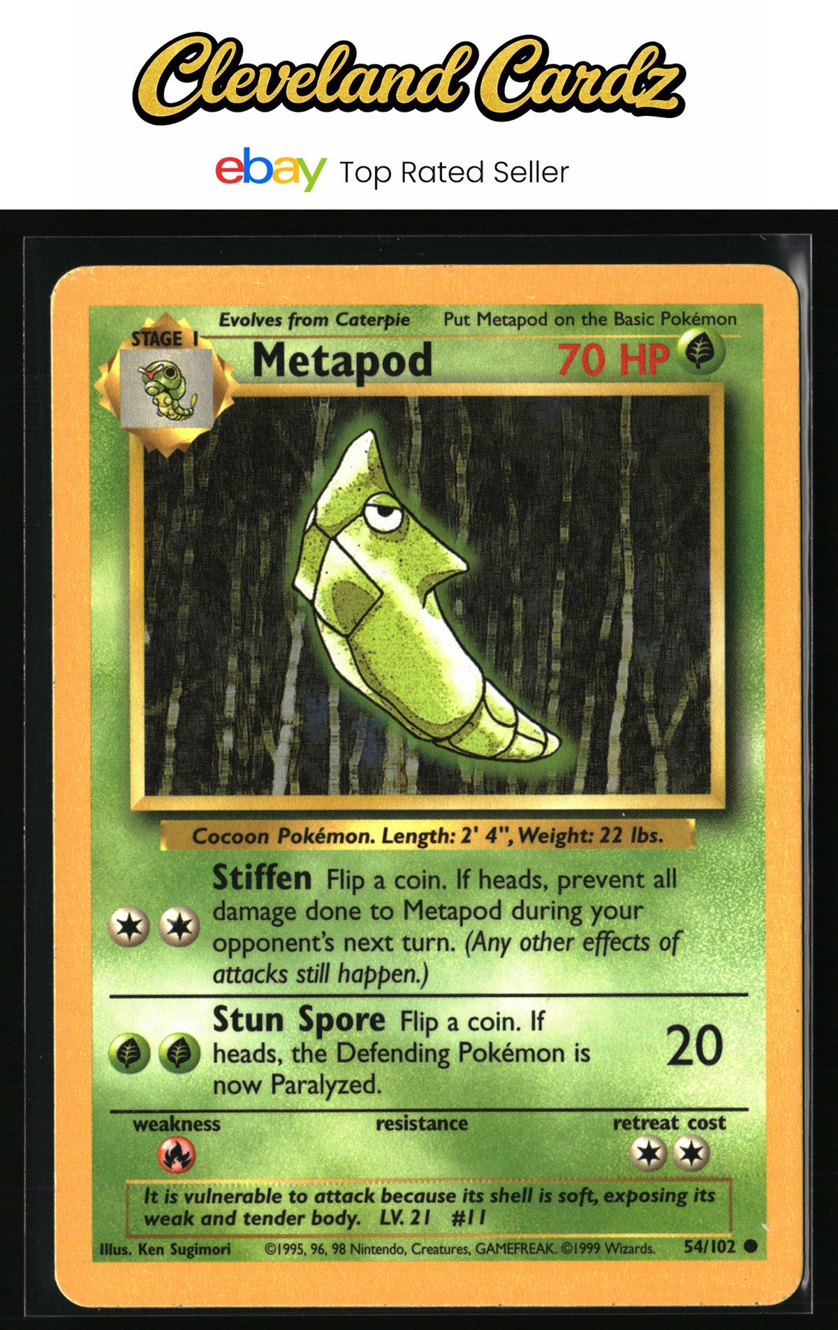 Base Set #054/102 Metapod