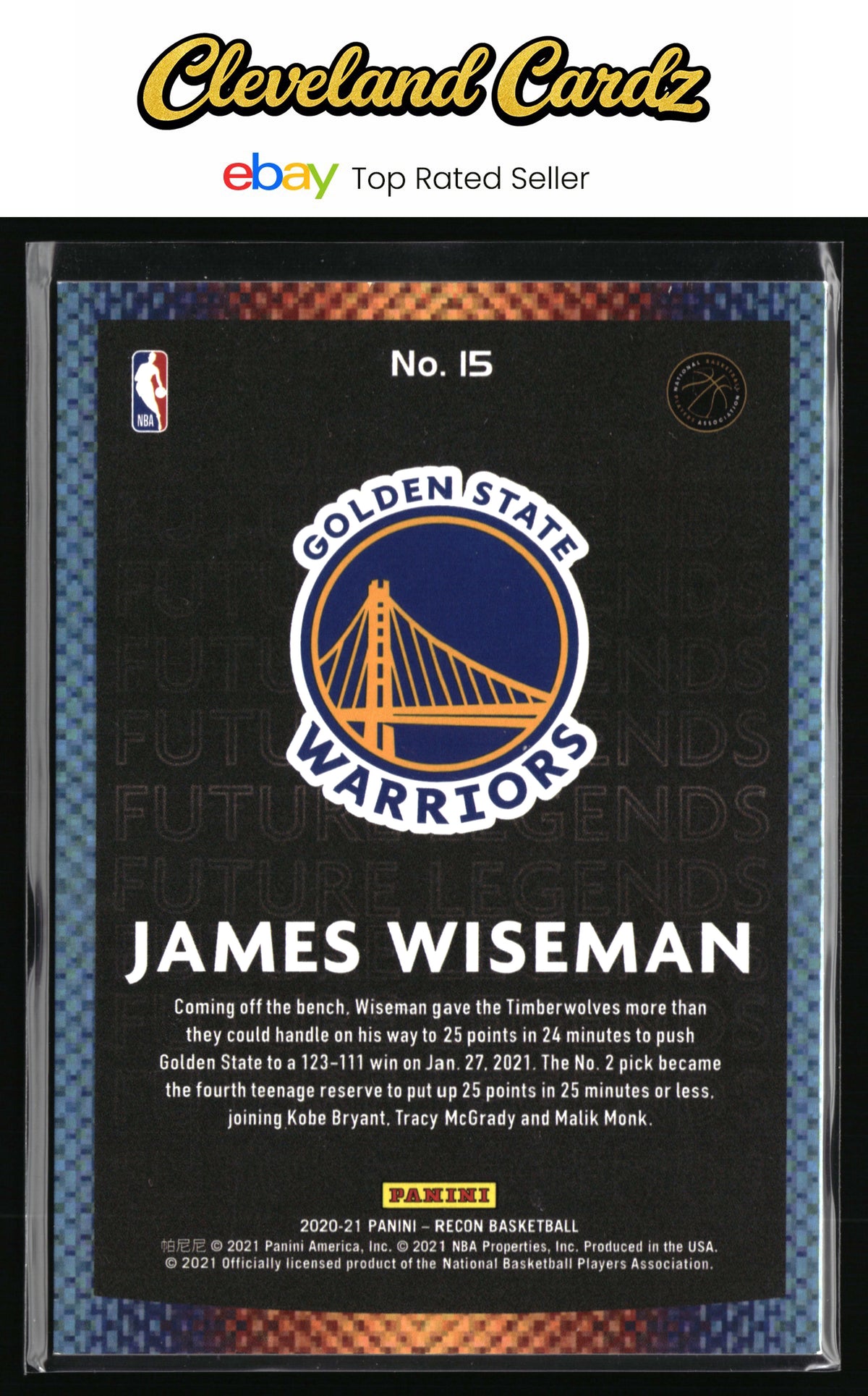 2020-21 Panini Recon #10 LaMelo Ball Future Legends