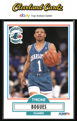 1990-91 Fleer #16 Tyrone Bogues