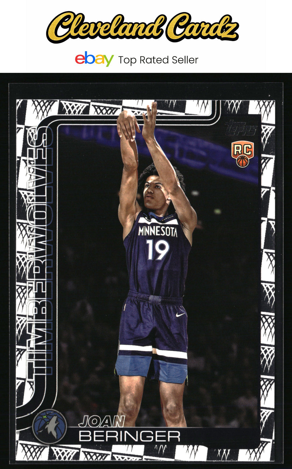 2025-26 Topps #217 Joan Beringer Season Tip Off