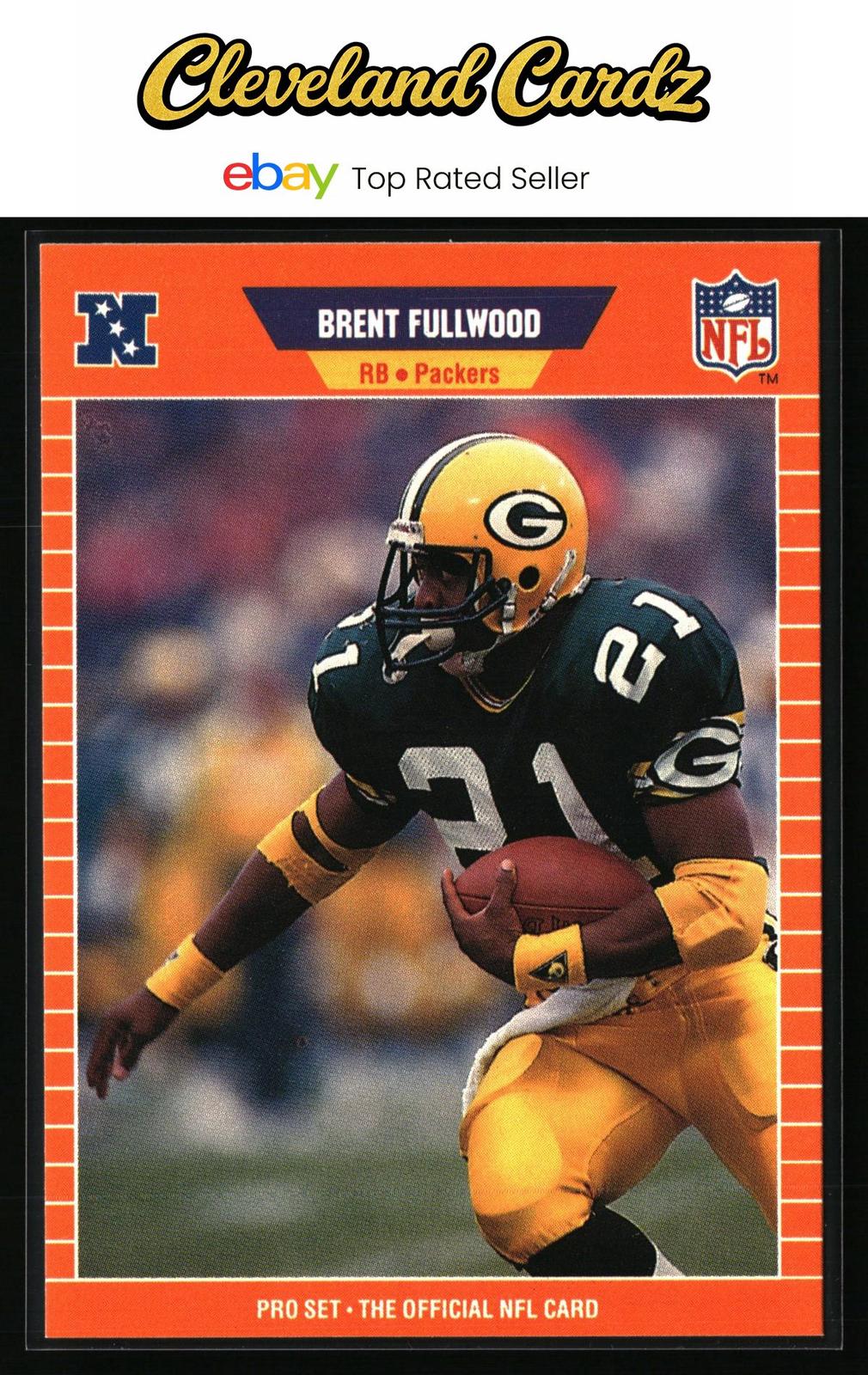 1989 Pro Set #129 Brent Fullwood