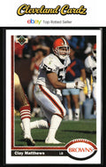 1991 Upper Deck #310 Clay Matthews