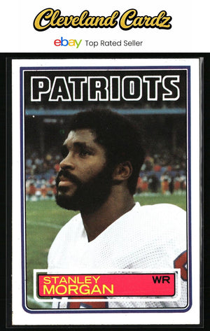 1983 Topps #334a Stanley Morgan