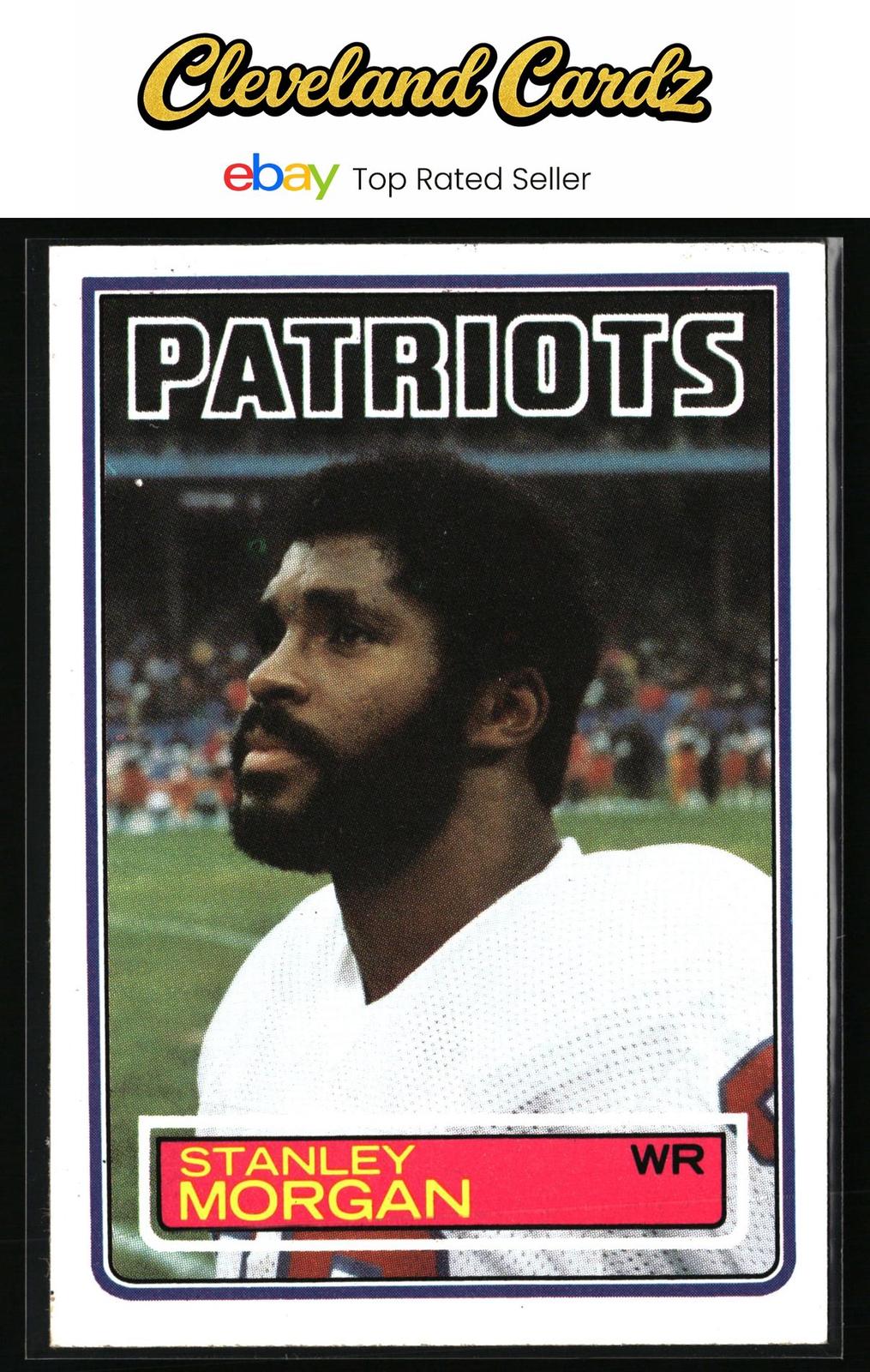 1983 Topps #334a Stanley Morgan