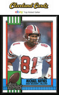1990 Topps #471b Michael Haynes