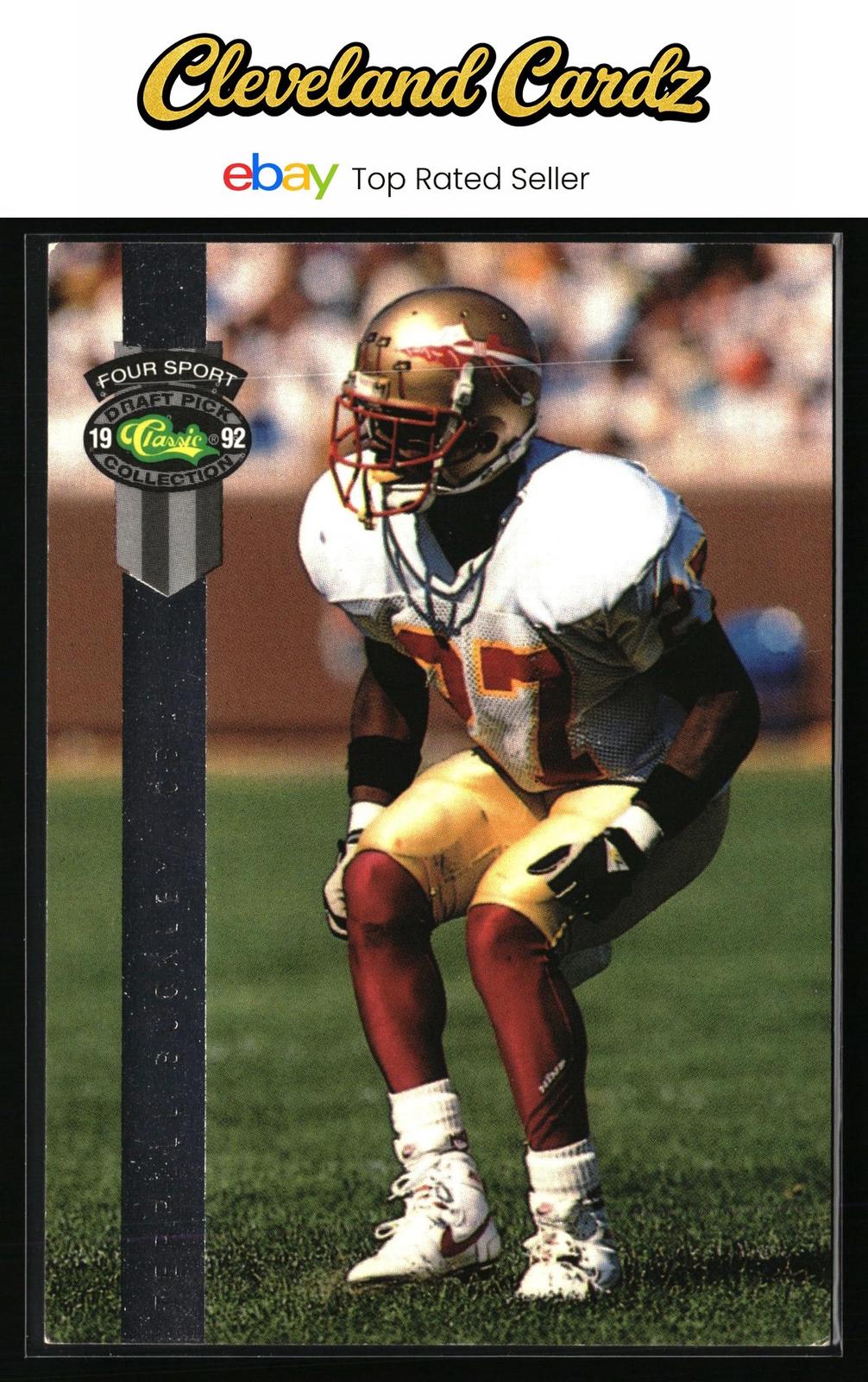 1992 Classic Four Sport #BC15 Terrell Buckley Bonus Cards
