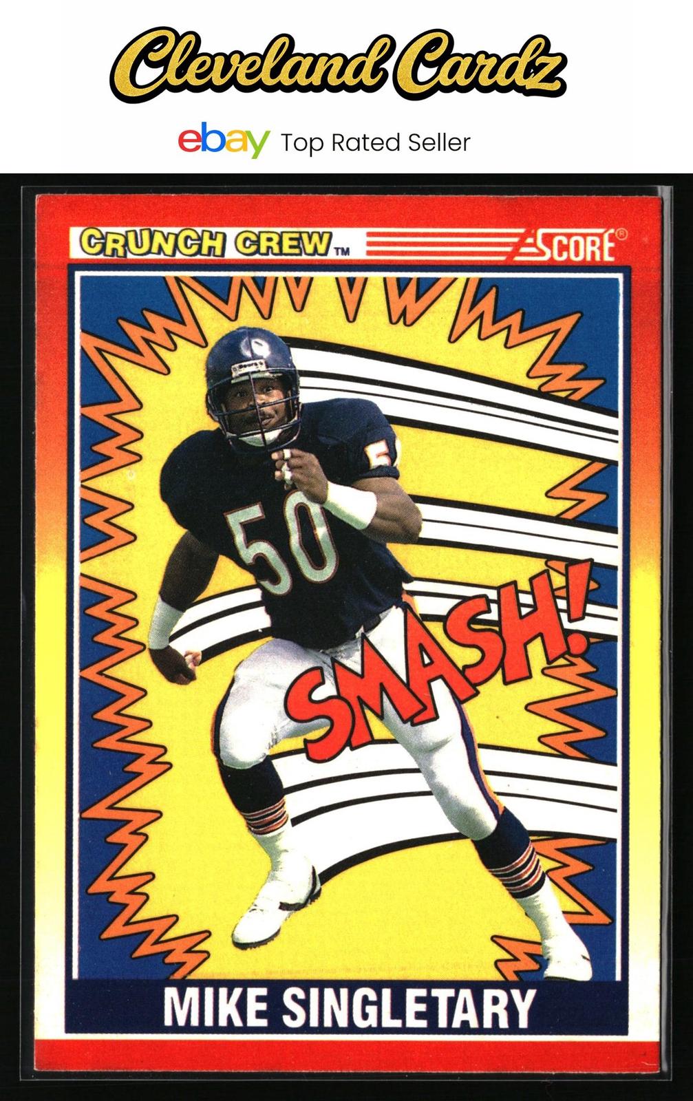 1990 Score #554 Mike Singletary